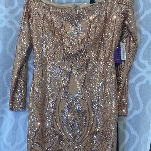 Sparkly windsor dress